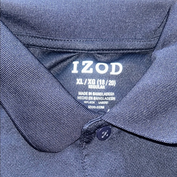 Izod Kids Dark Blue Polo Shirt Set 2 pieces color Navy Blue - Picture 3 of 8